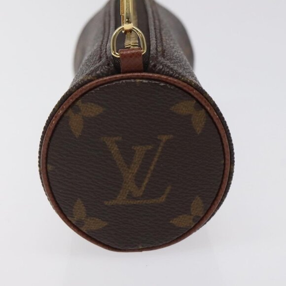 LOUIS VUITTON Monogram Papillon Pouch LV Auth - Picture 4 of 16